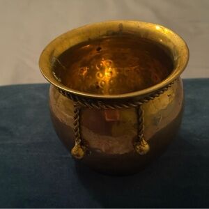 Elegant Vtg Brass Decorative Vase